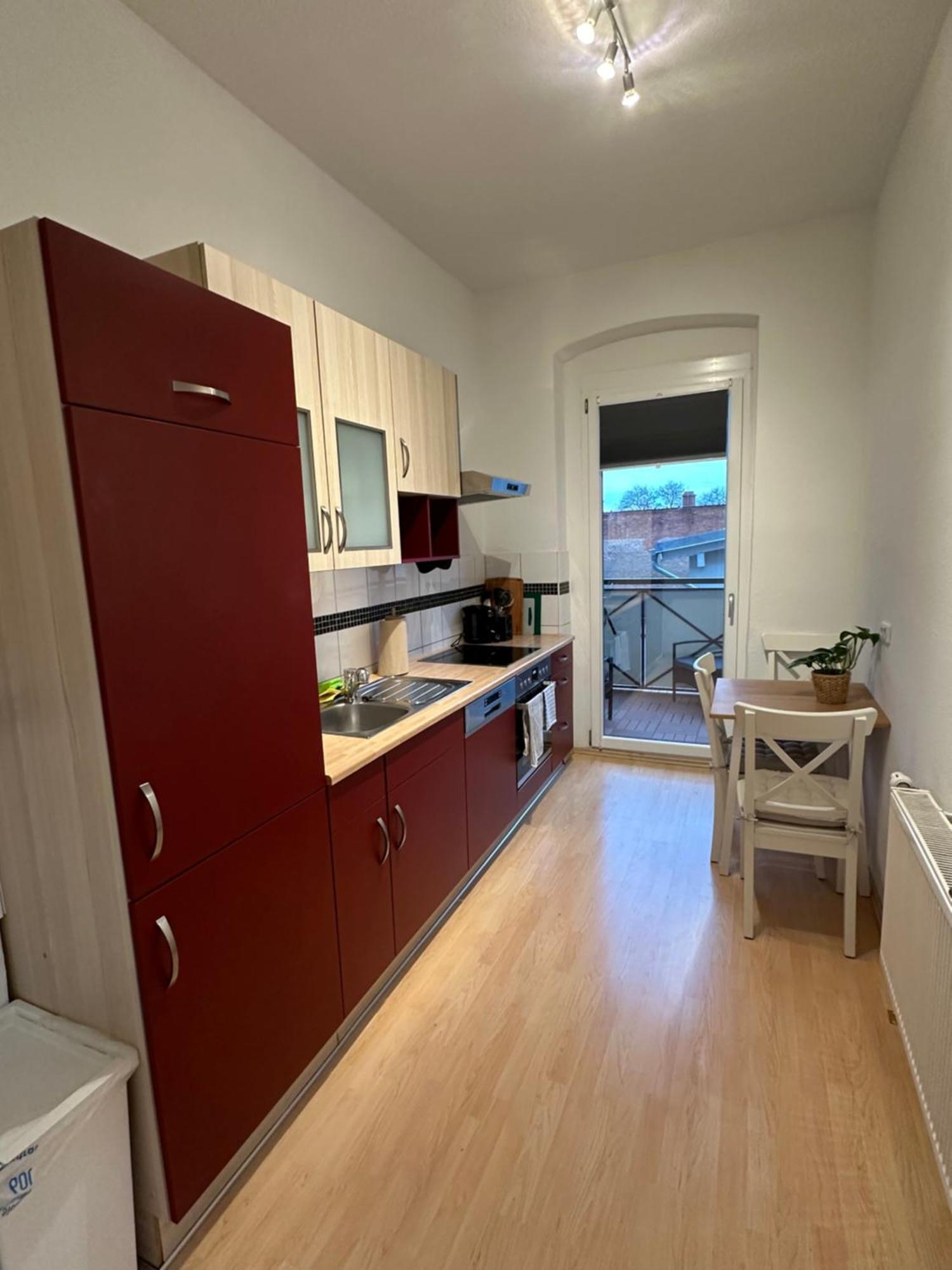 Ferienwohnung Fuer 8 Mit Balkon Erfurt Exterior foto