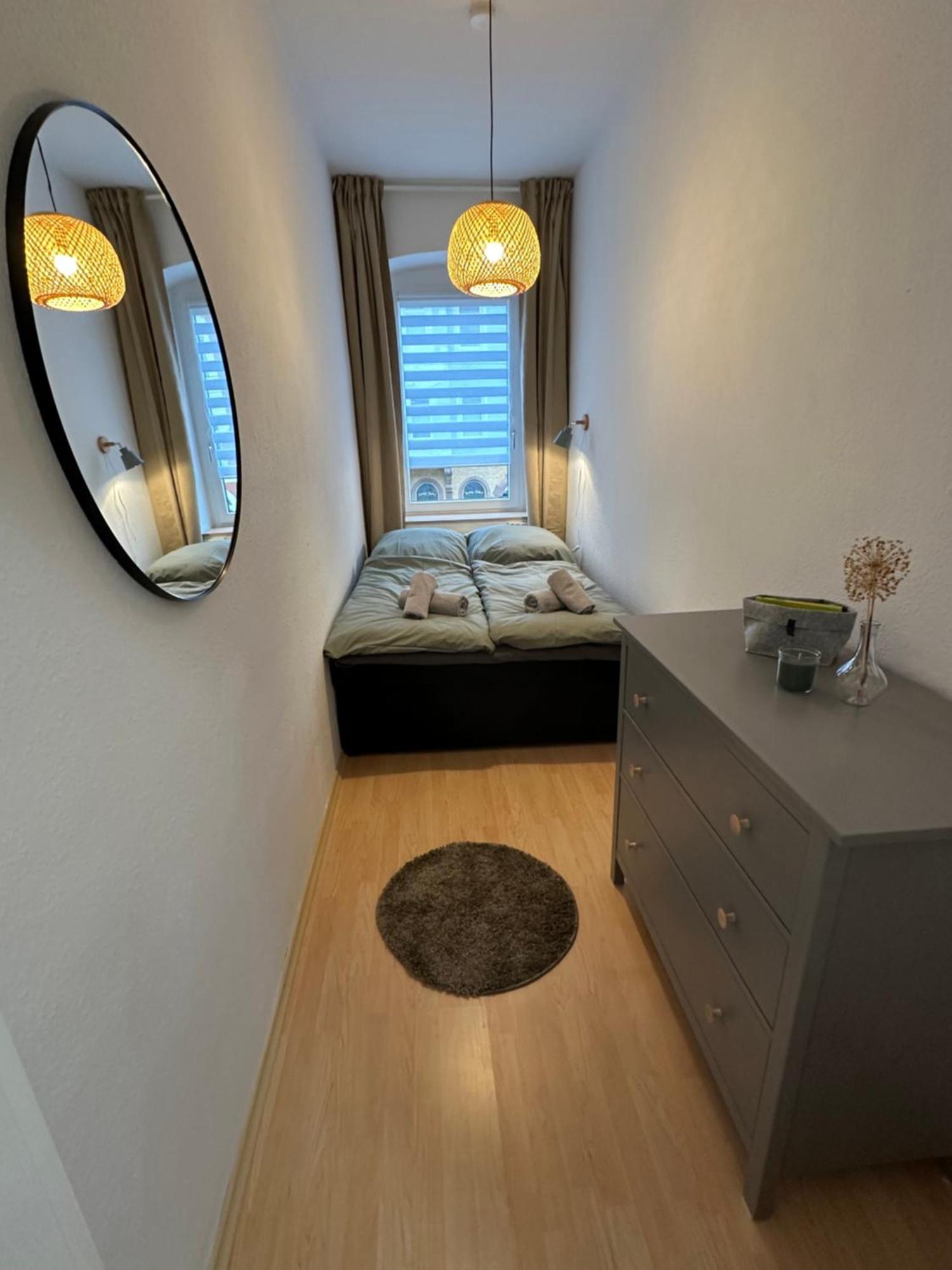 Ferienwohnung Fuer 8 Mit Balkon Erfurt Exterior foto