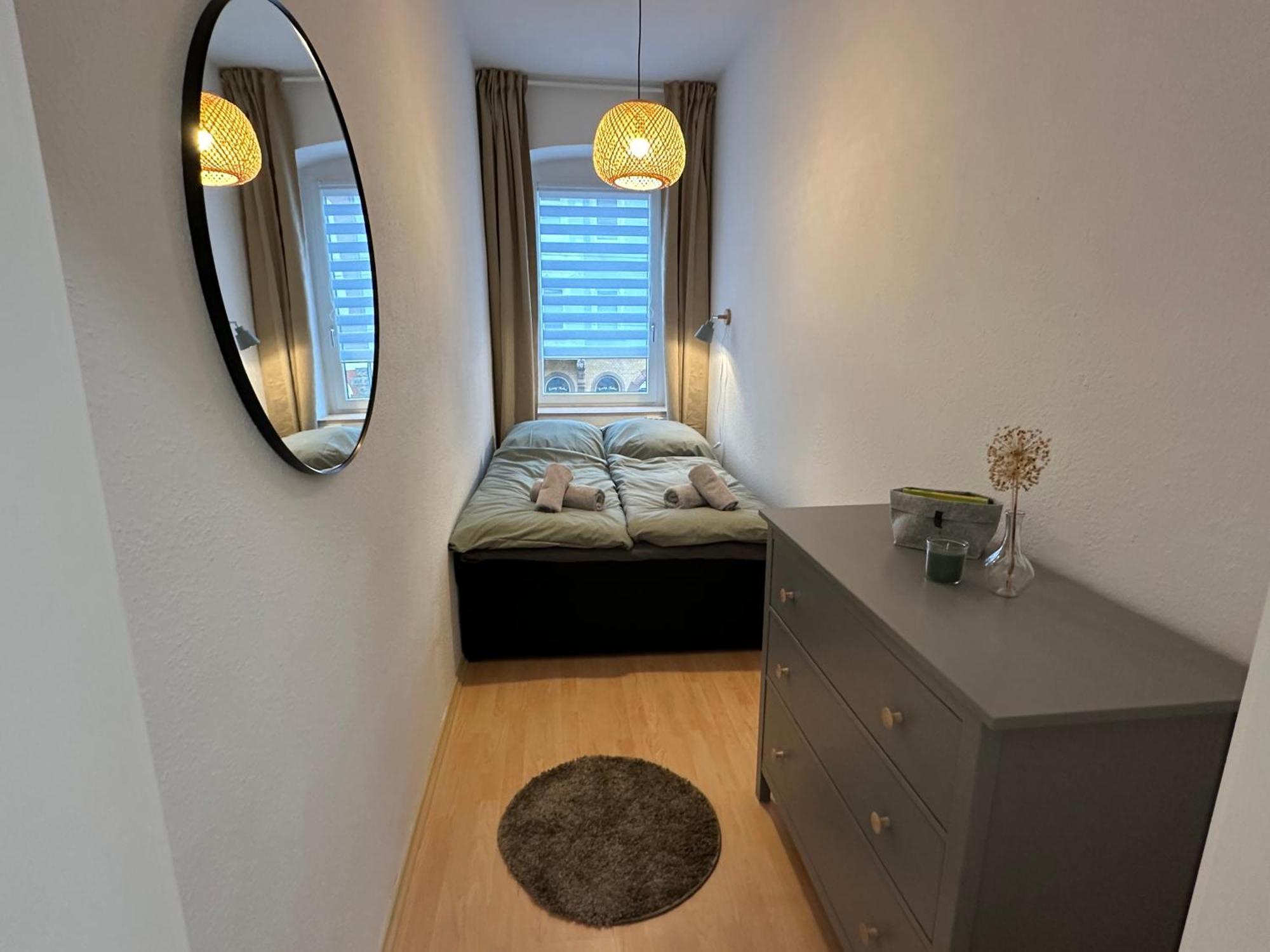 Ferienwohnung Fuer 8 Mit Balkon Erfurt Exterior foto