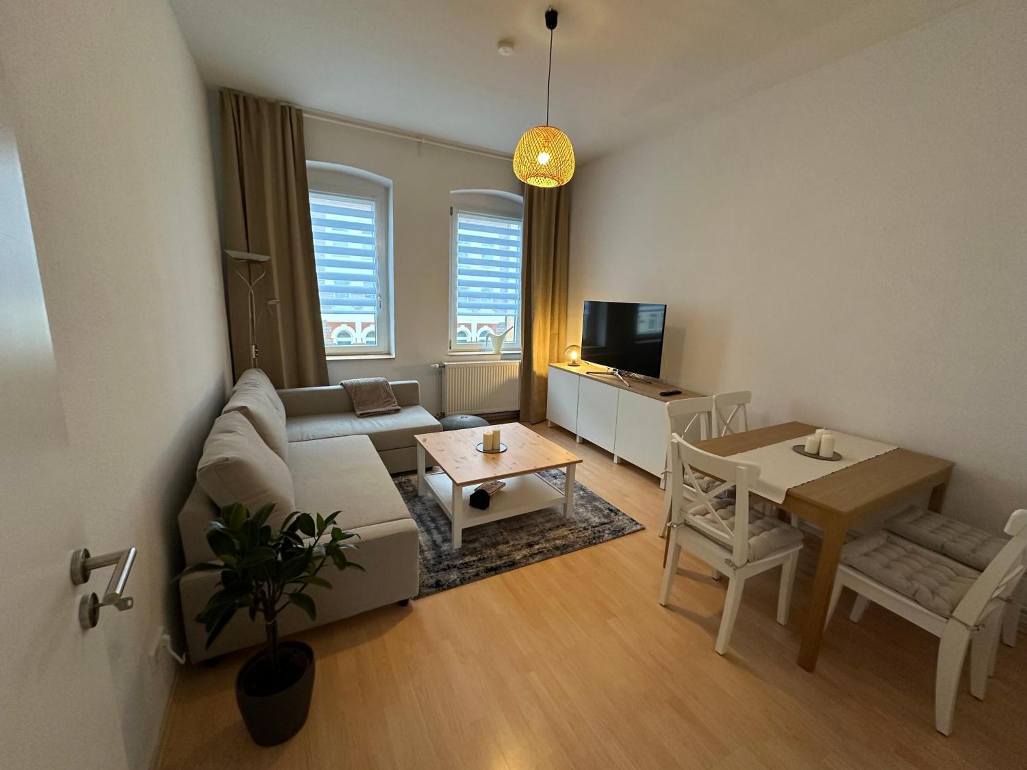Ferienwohnung Fuer 8 Mit Balkon Erfurt Exterior foto